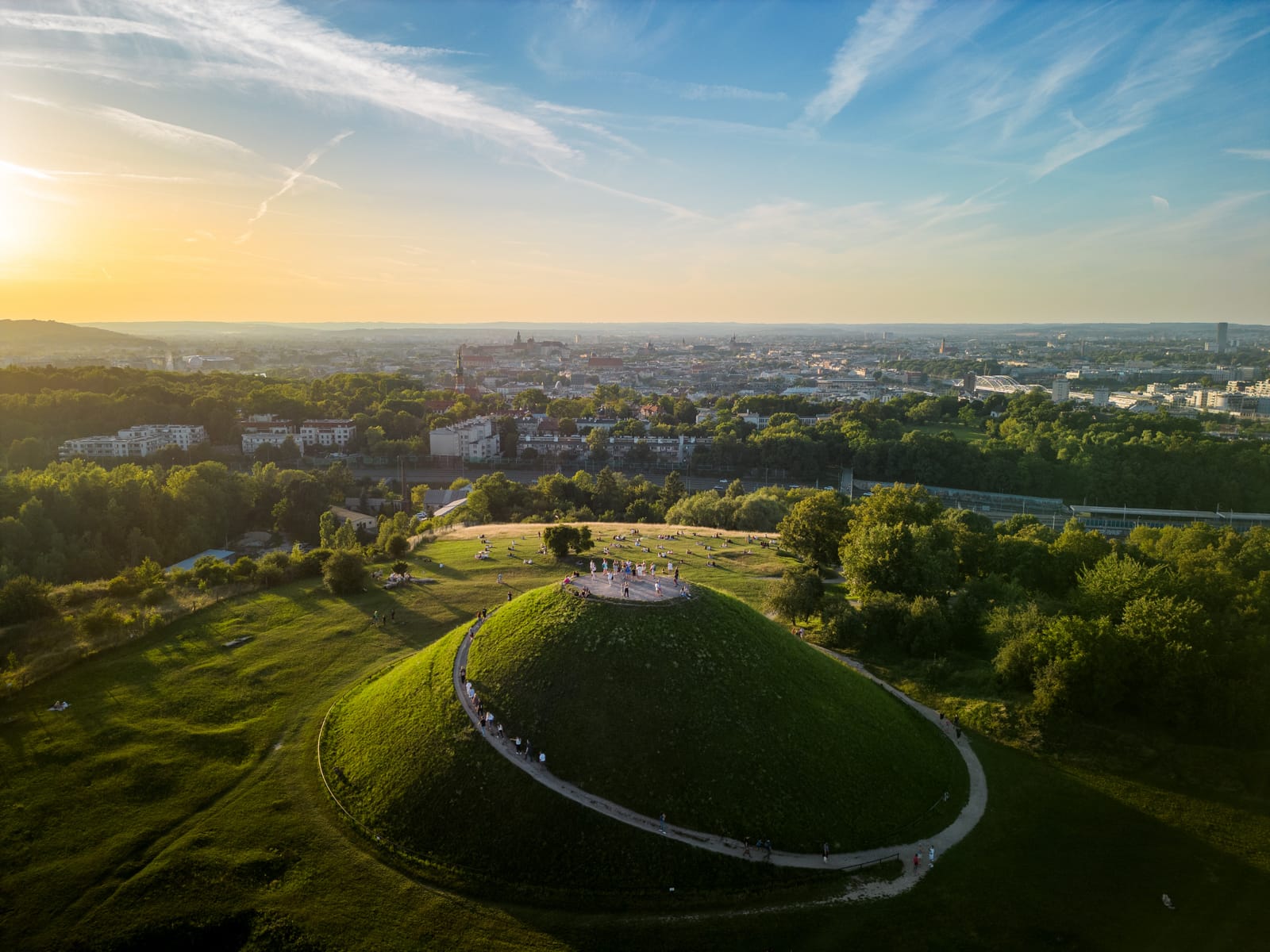 Mound Sunset
